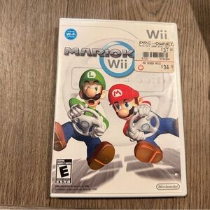 Nintendo Wii Mario Kart Wii + 3 Racing Wheels Bundle – Complete & Working